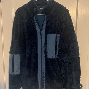 Navy Blue Fleece sz XL